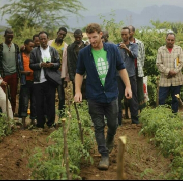 My Africa: Minsharim Kalu alumnus Eshel Lev-Or, now training Ethiopian farmers, believes that equality will sprout from the earth